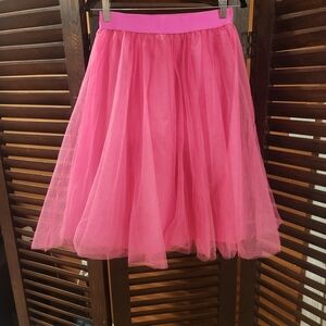 Pink Tulle Skirt